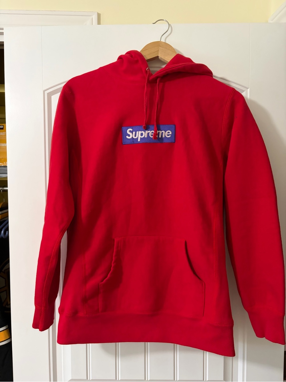 Supreme Box Logo Red Hoodie